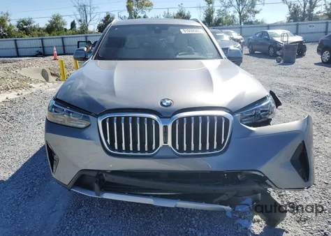2023 BMW X3 Sdrive30I from USA, damaged, VIN 5UX43DP05P9T00207
